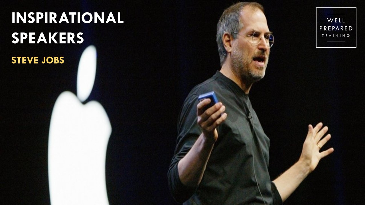 Inspirational Speakers. Steve Jobs.