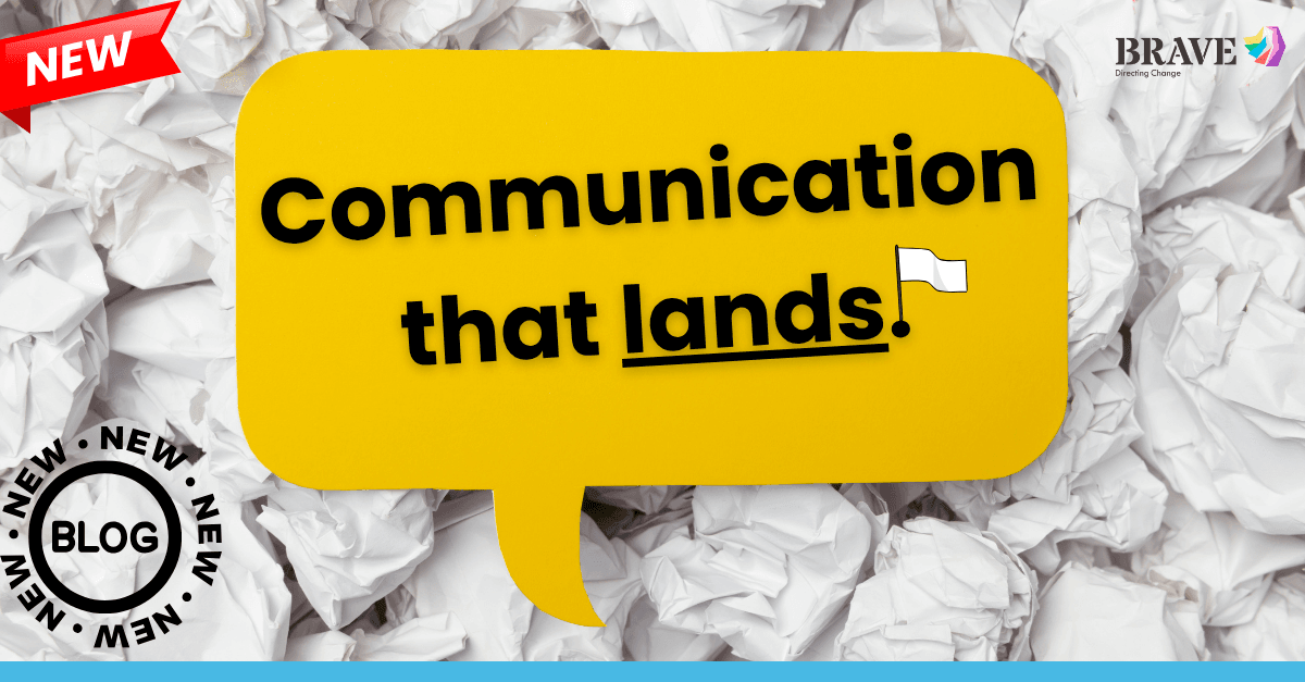 Communication that lands